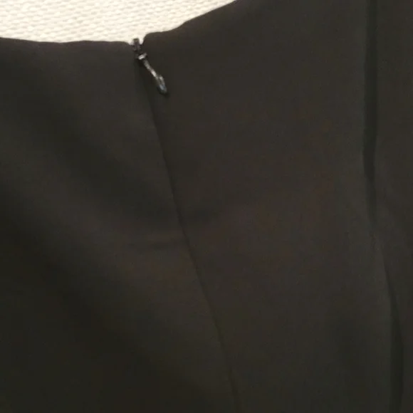 LAUNDRY by Shelli Segal Solid Black dress size 14 - Picture 6 of 9